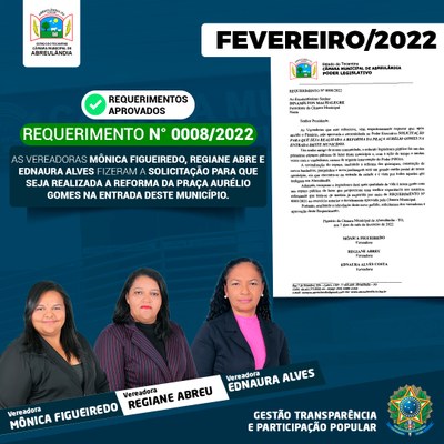 Requerimento n. 008-2022