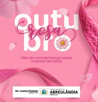 Câmara de Abreulândia Adere ao Outubro Rosa e Intensifica Campanha de Conscientização