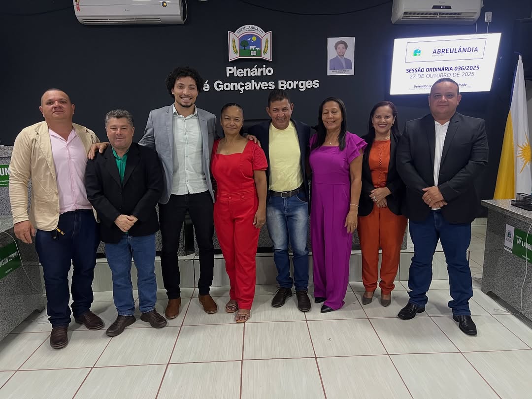 Câmara Municipal de Abreulândia Inicia Semana de Sessões com Forte Participação dos Vereadores