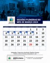 Início das sessões do Mês de Março na Câmara Municipal de Abreulândia