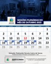 Câmara Municipal Abreulândia convida a população para participar das Sessões Ordinárias de outubro