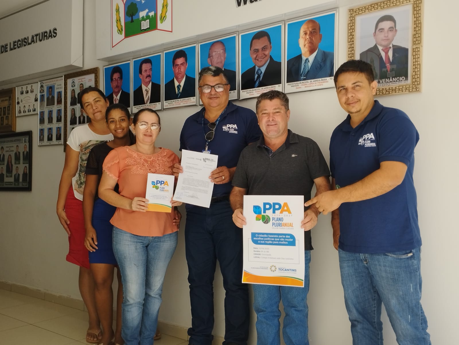 Vereadores de Abreulândia são convidados a participar da Consulta Pública do Plano Plurianual do Estado